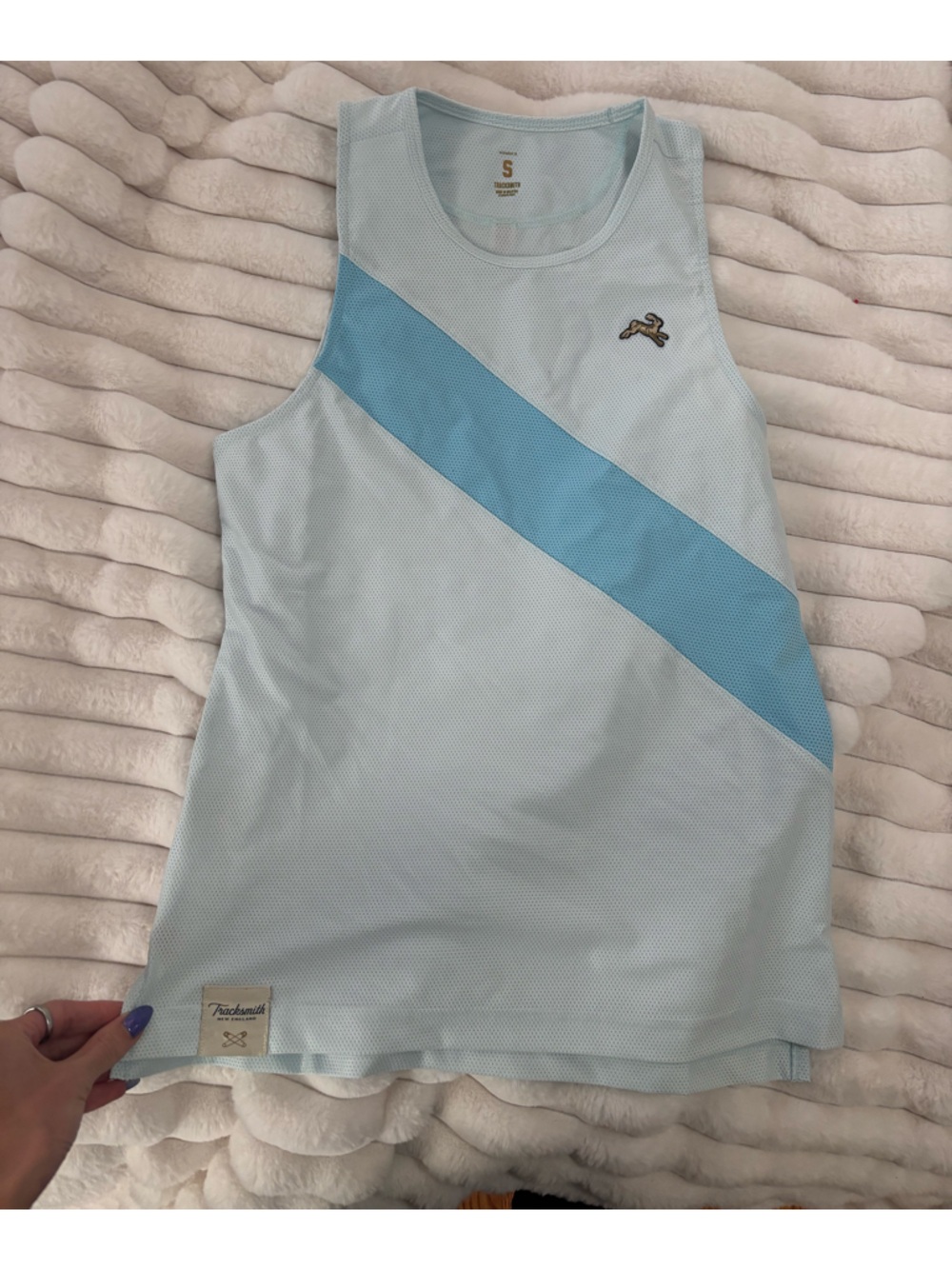 Women’s tracksmith van cortlandt singlet size small